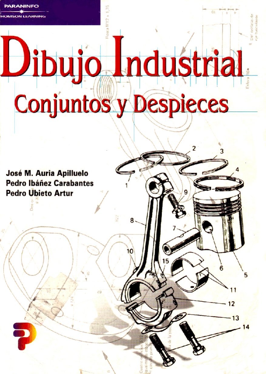 Portada ampliada de Dibujo Industrial Conjuntos y Despieces
