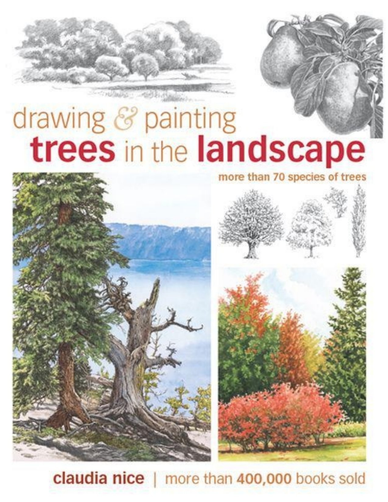 Portada ampliada de drawing & painting trees in the landscape