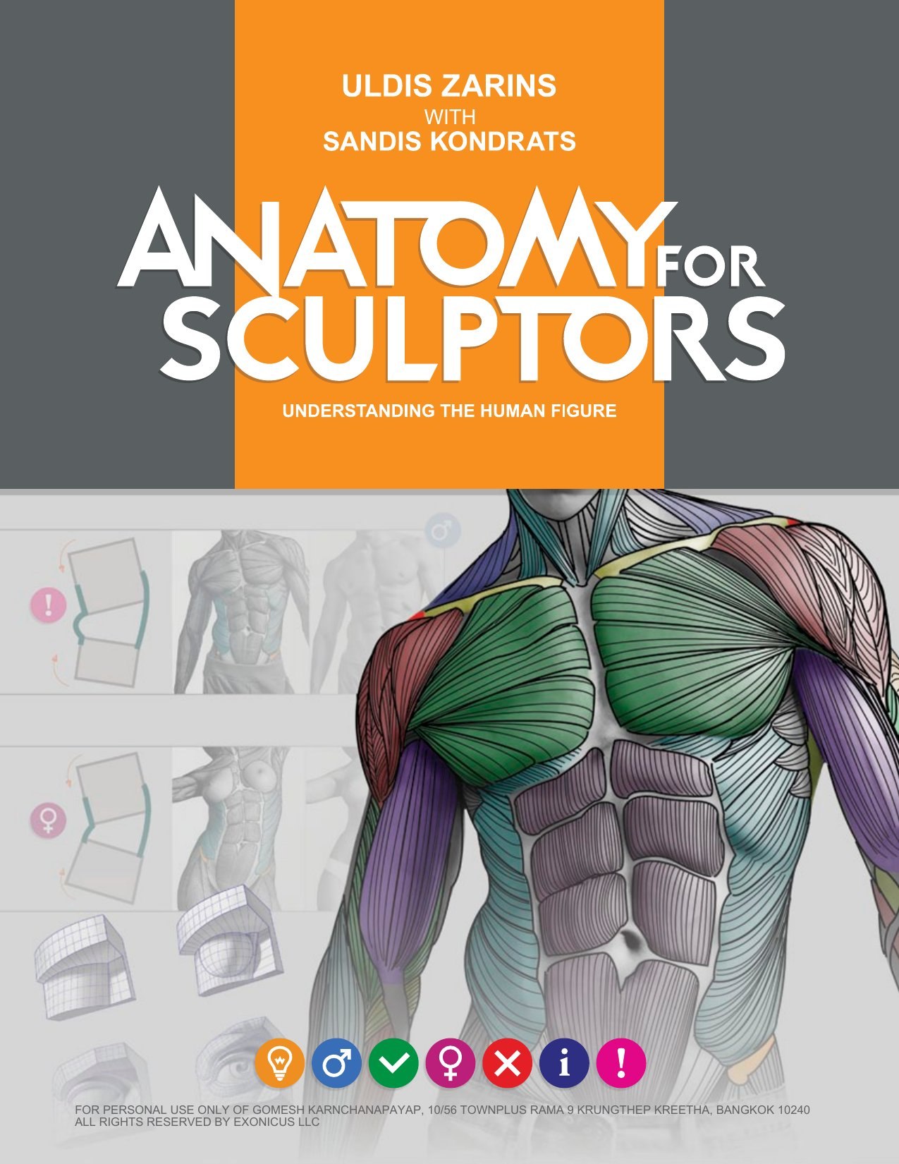 Portada ampliada de Anatomy for Sculptors