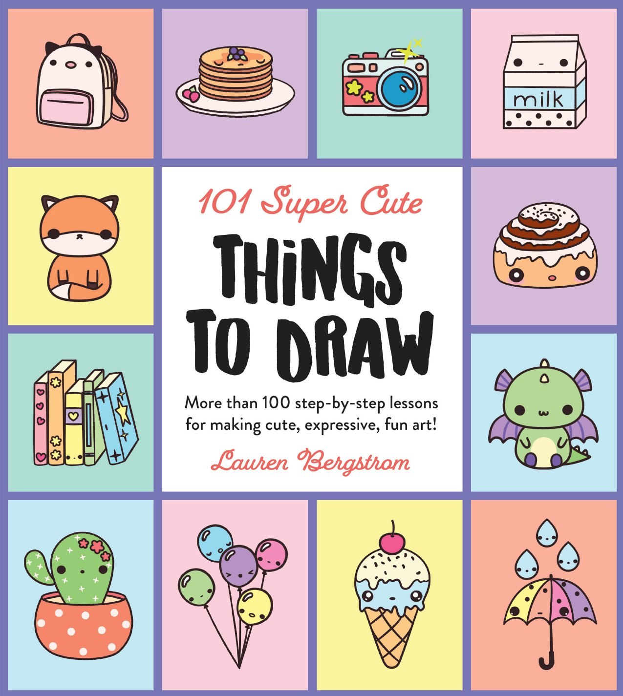 Portada ampliada de 101 Super Cute THINGS TO DRAW