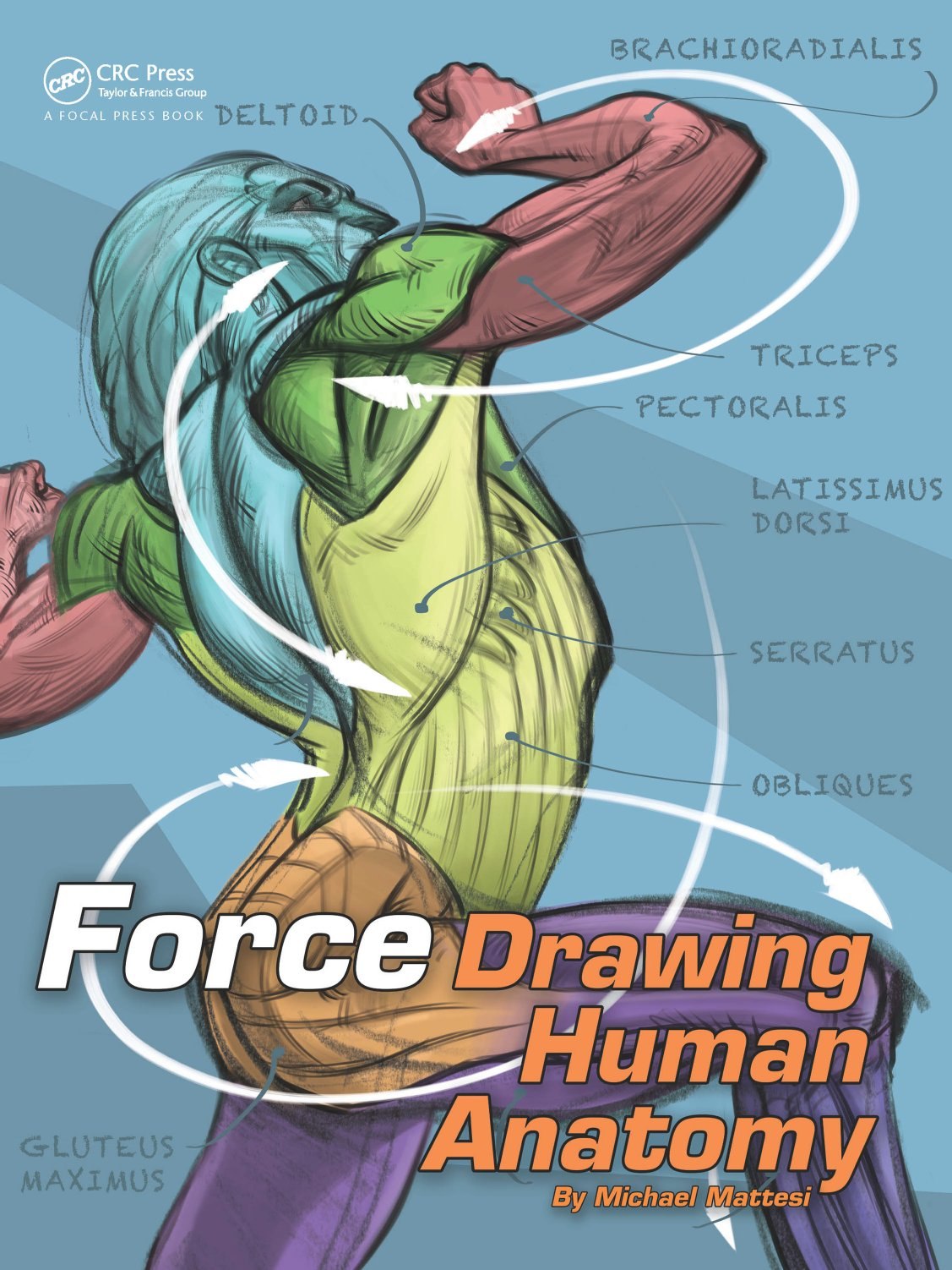 Portada ampliada de Force Drawing Human Anatomy