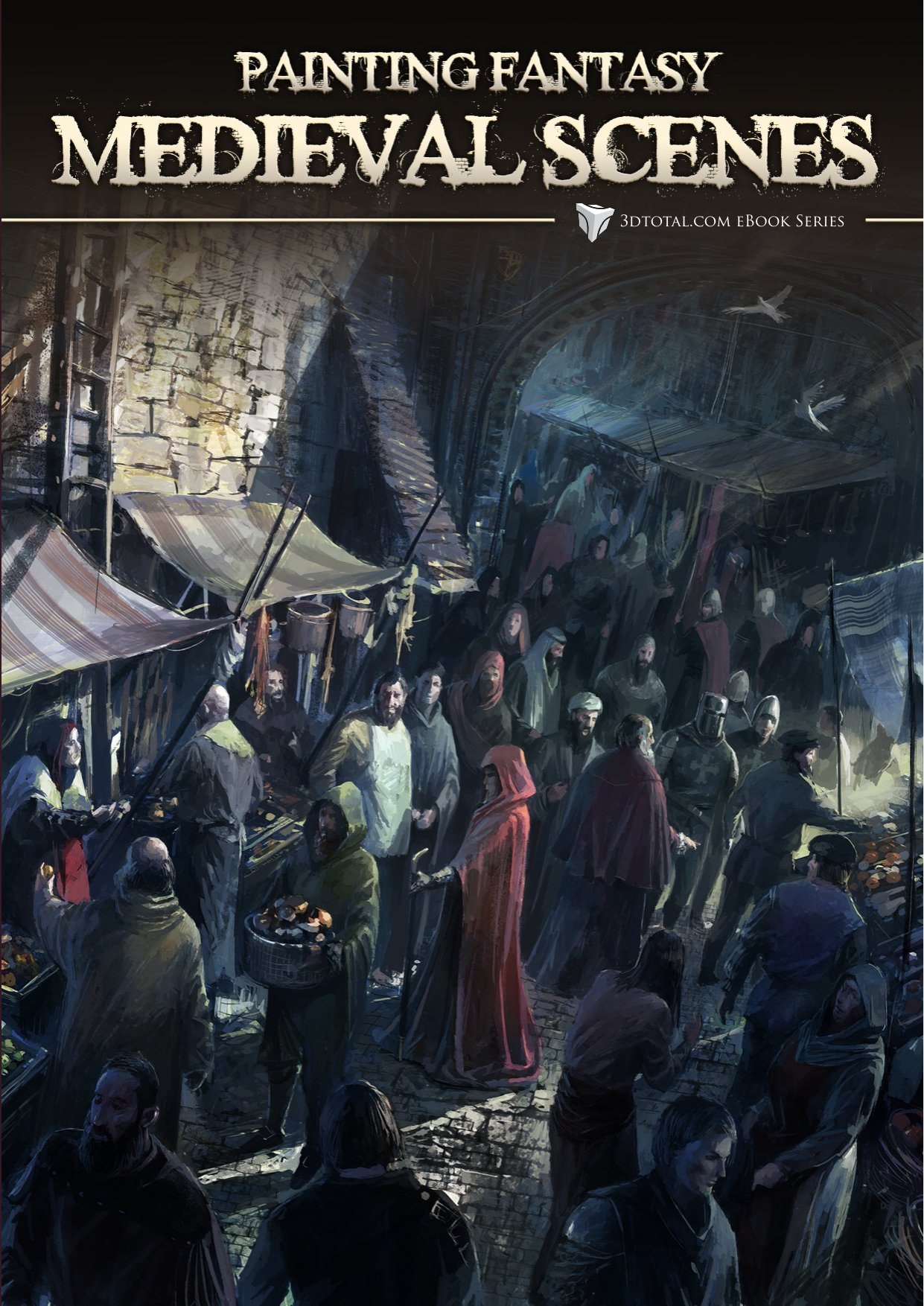 Portada ampliada de PAINTING FANTASY MEDIEVAL SCENES
