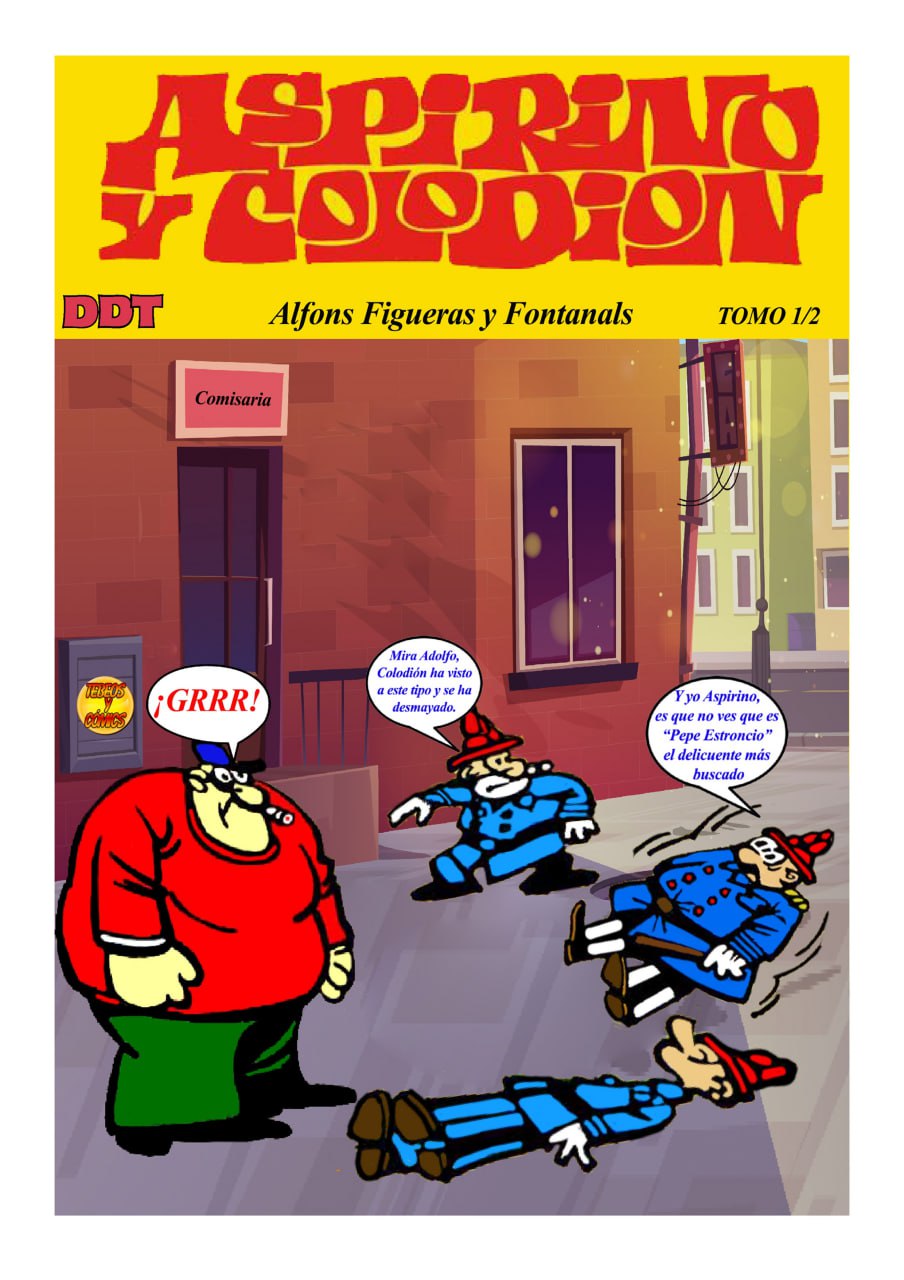 Portada ampliada de Aspirino y Codigo