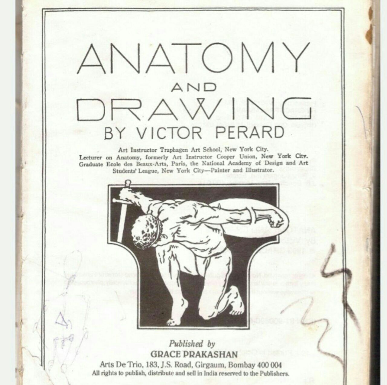 Portada ampliada de ANATOMY AND DRAWING