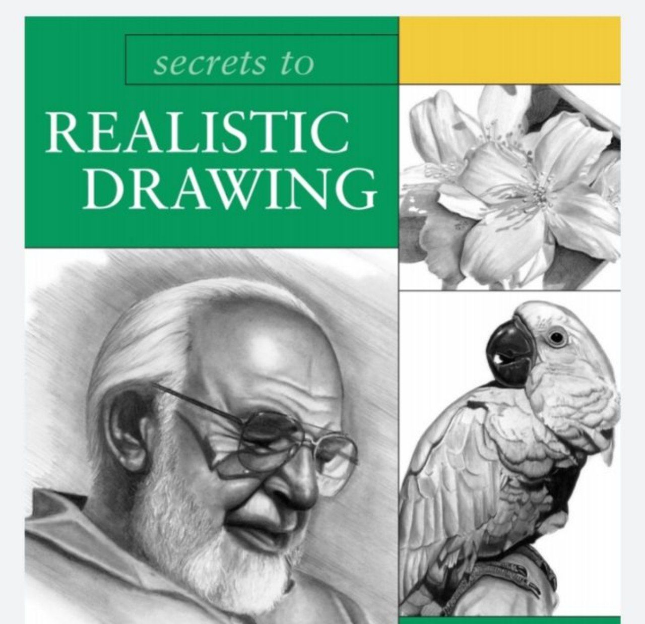 Portada ampliada de secrets to REALISTIC DRAWING