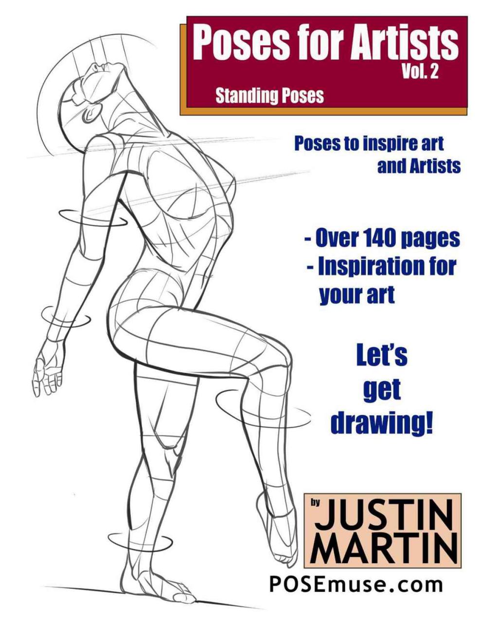 Portada ampliada de Poses for Artists Vol. 2