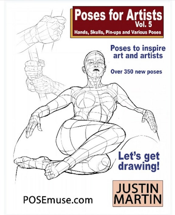 Portada ampliada de Poses for Artists Vol. 5