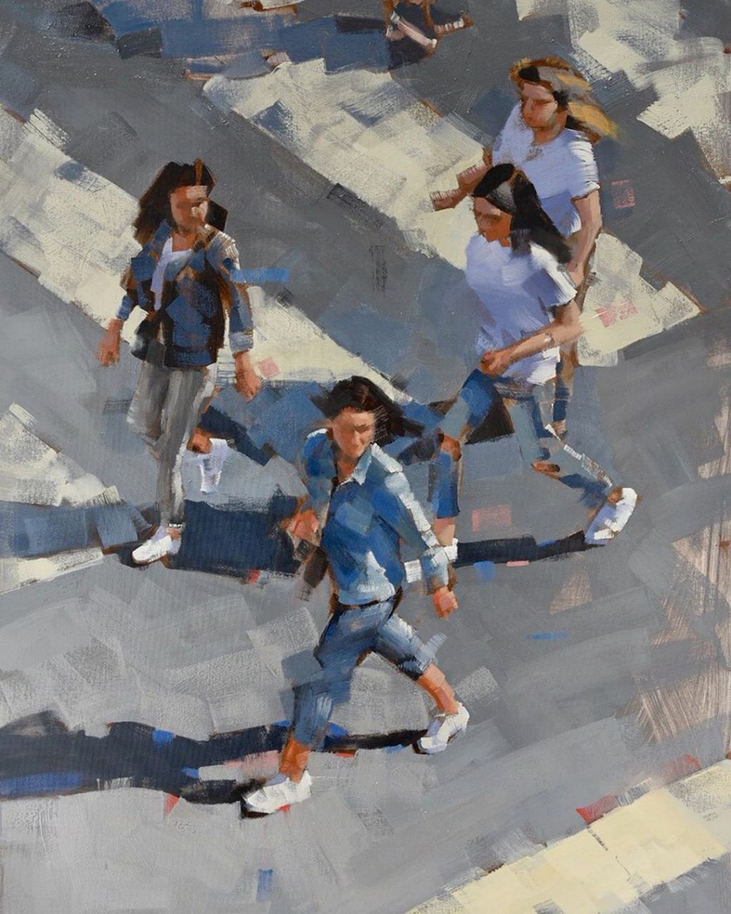 Portada ampliada de #Painting #Zebra_Crossing