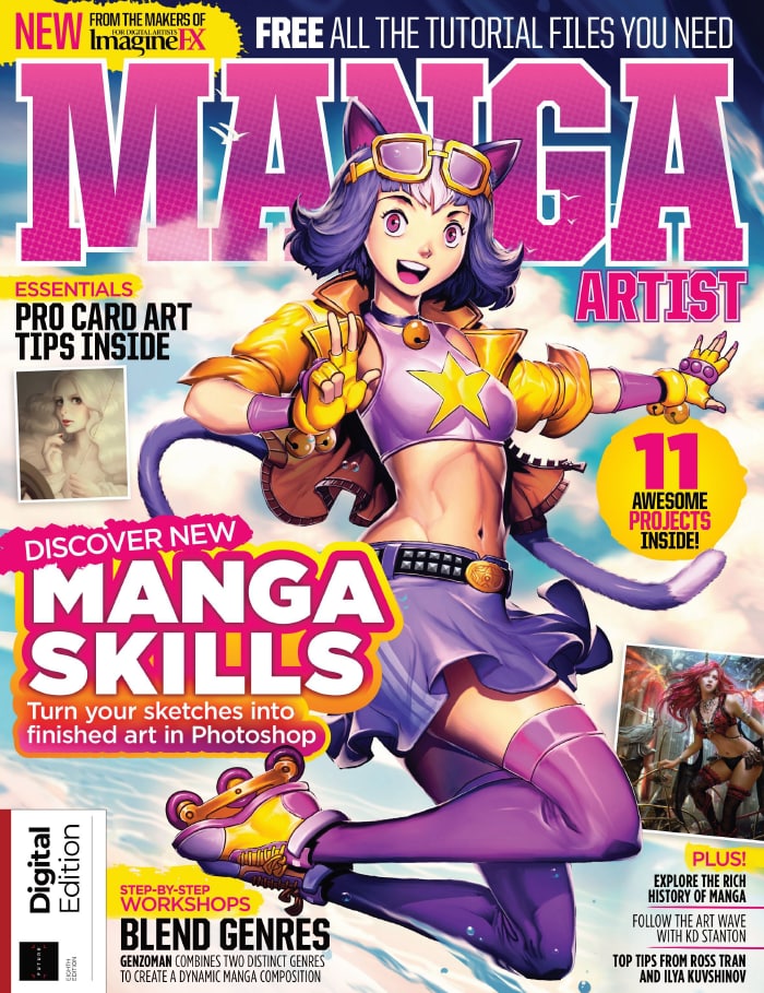 Portada ampliada de MANGA ARTIST