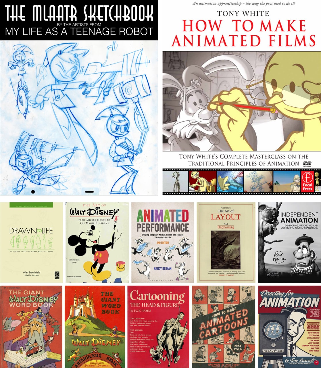Portada ampliada de HOW TO MAKE ANIMATED FILMS