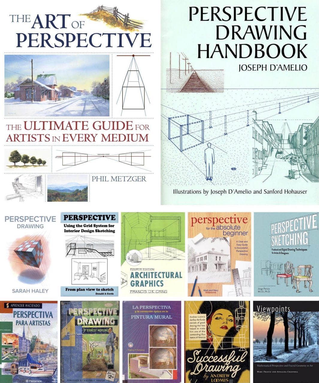 Portada ampliada de THE ART OF PERSPECTIVE
