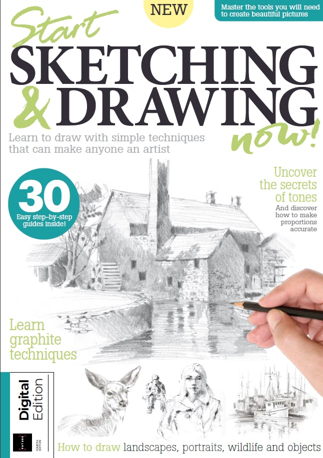 Portada ampliada de Start SKETCHING & DRAWING now!