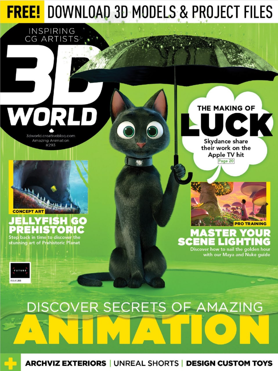 Portada ampliada de 3D WORLD