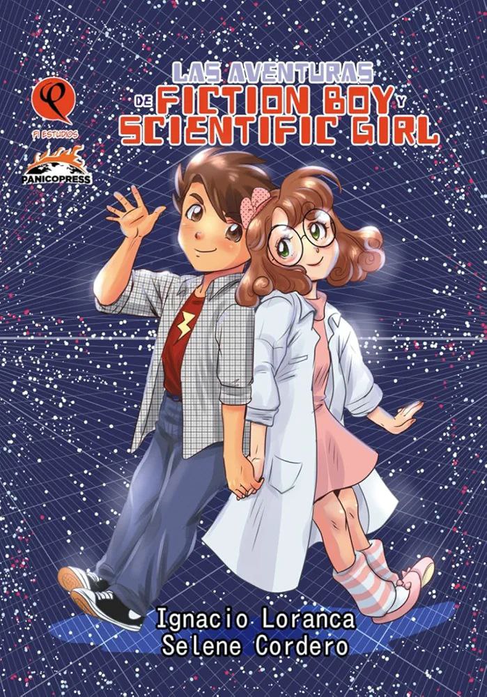 Portada ampliada de LAS AVENTURAS DE FICTION BOY VS SCIENTIFIC GIRL