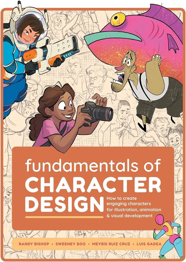Portada ampliada de fundamentals of CHARACTER DESIGN