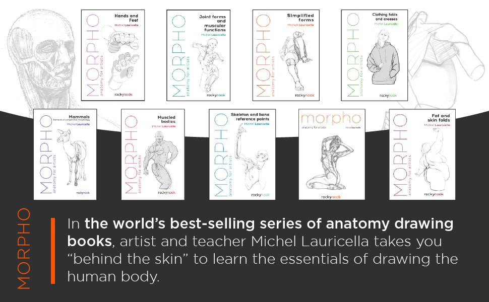 Portada ampliada de Michel Lauricella «Morpho. Anatomy for Artists»