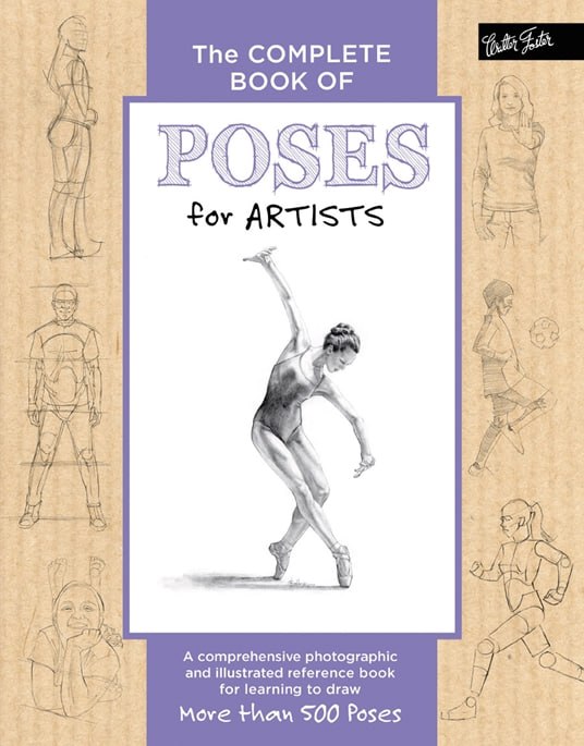 Portada ampliada de The Complete Book of Poses for Artists