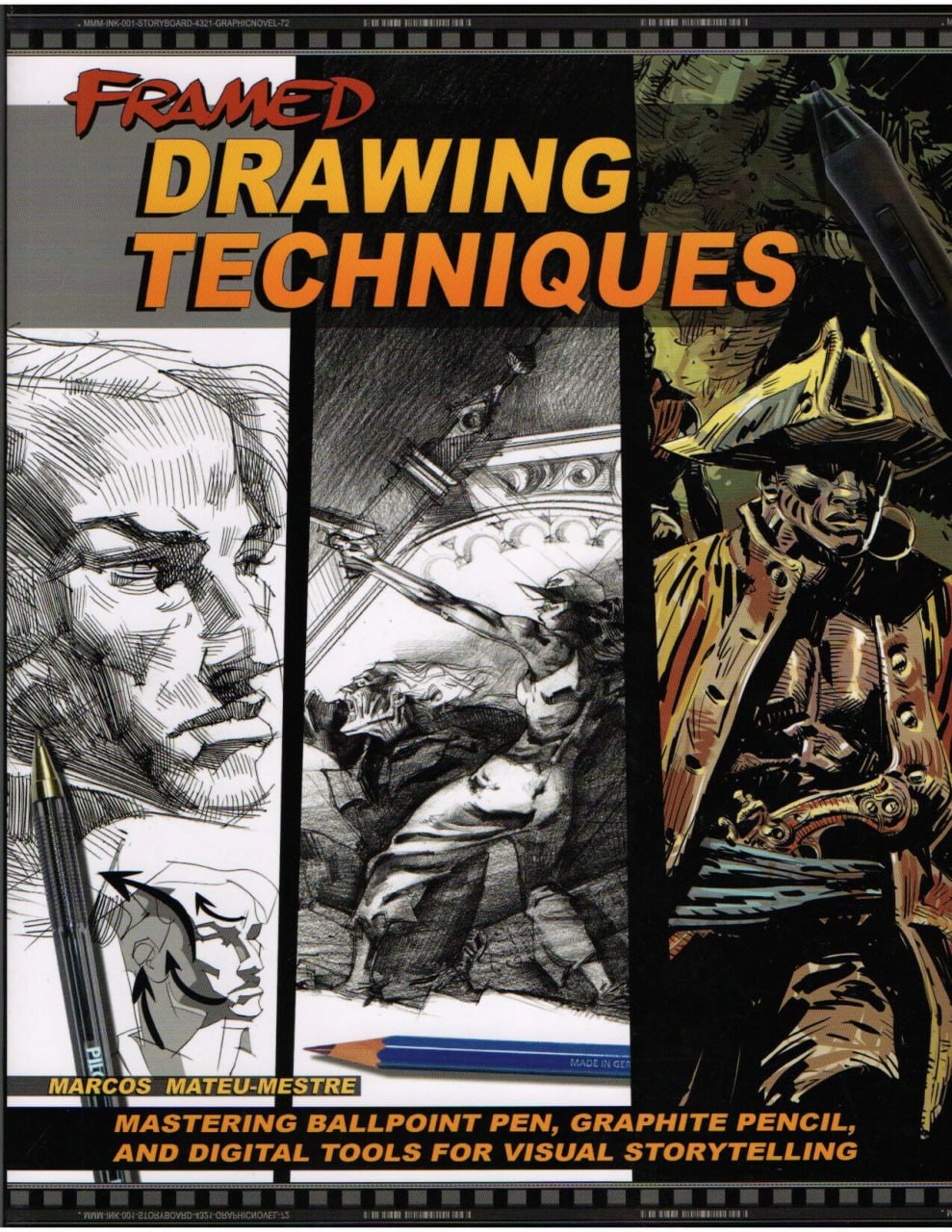 Portada ampliada de FRAMED DRAWING TECHNIQUES