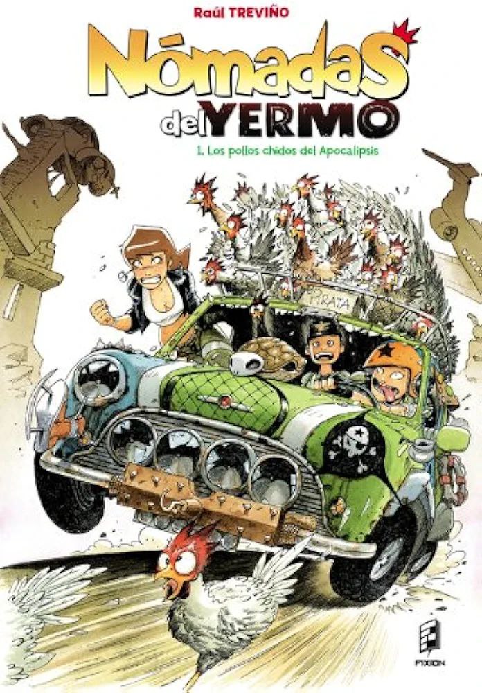 Portada ampliada de Nómadas del Yermo