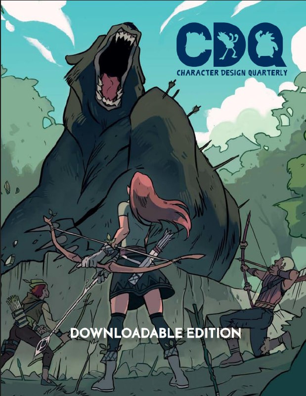 Portada ampliada de CHARACTER DESIGN QUARTERLY