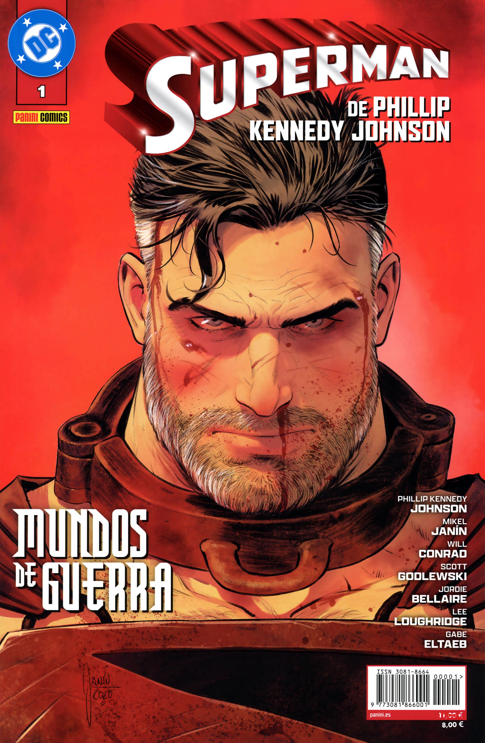 Portada ampliada de SUPERMAN