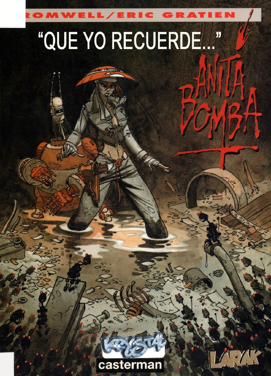 Portada ampliada de Anita Bomba
