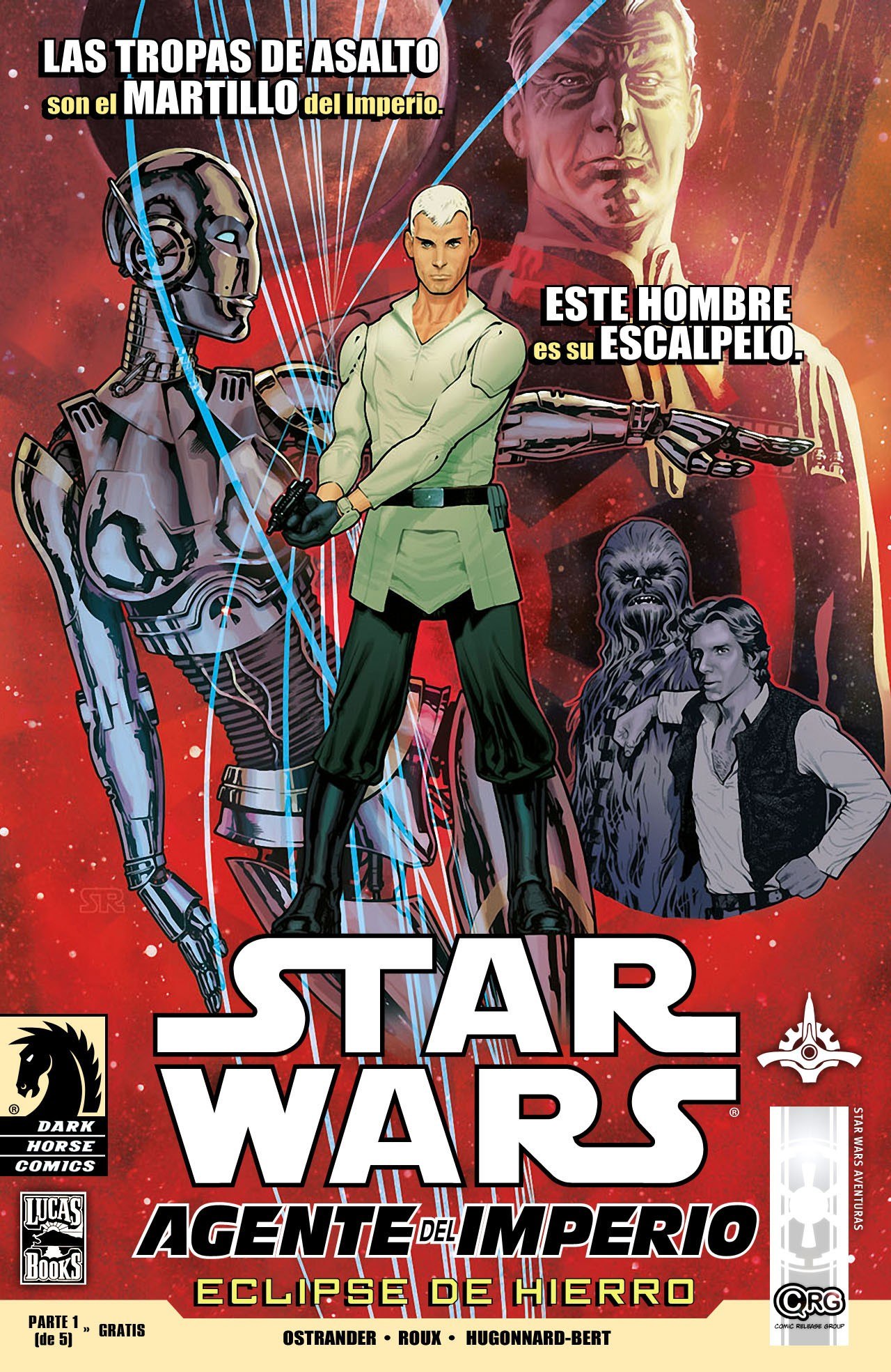 Portada ampliada de STAR WARS AGENTE DEL IMPERIO ECLIPSE DE HIERRO
