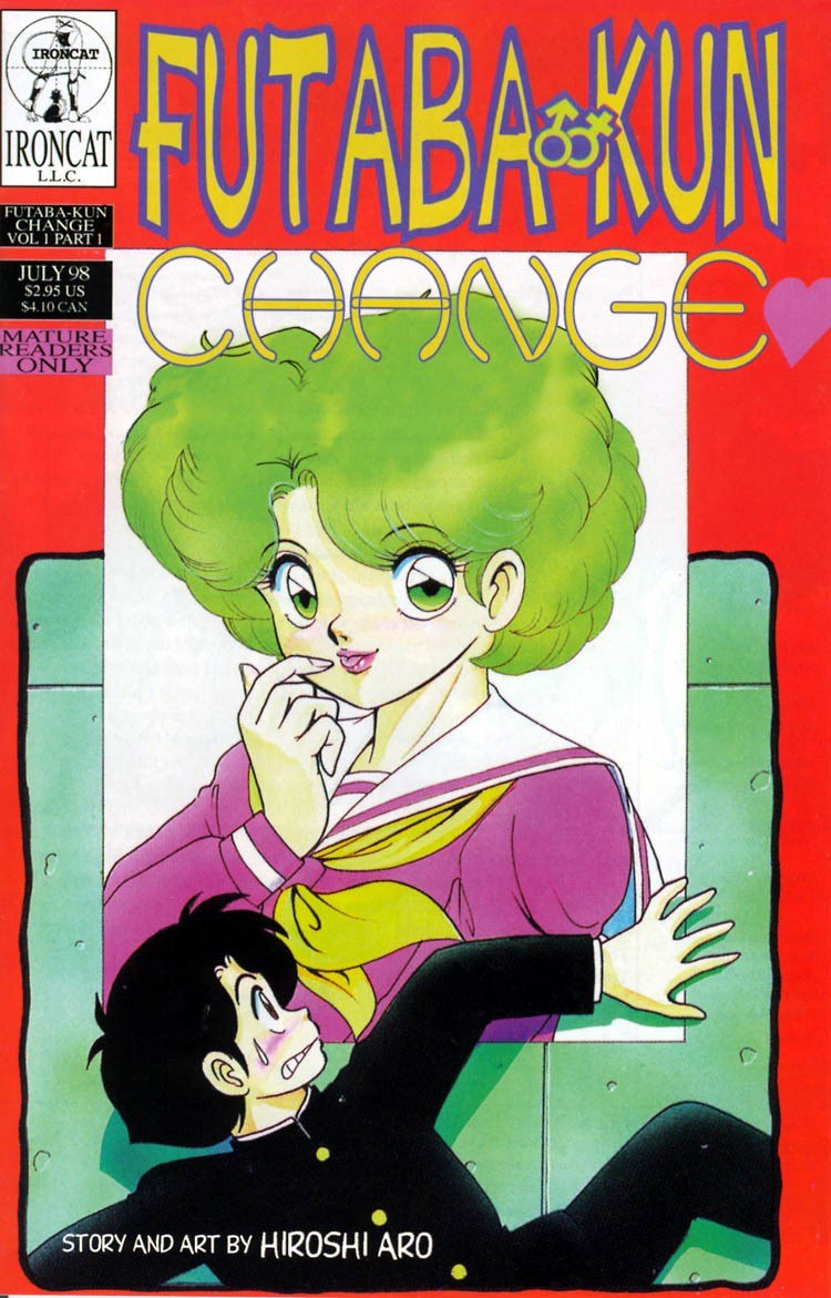 Portada ampliada de FUTABA-KUN CHANGE