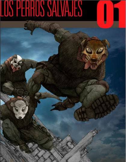 Portada ampliada de LOS PERROS SALVAJES