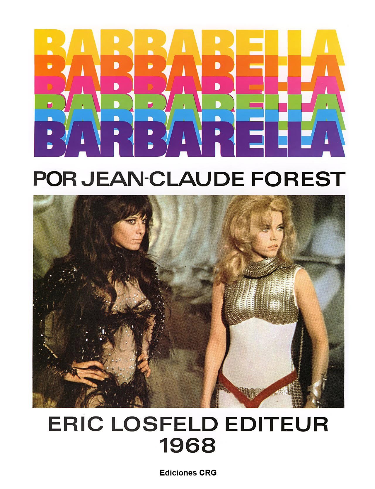 Portada ampliada de BARBARELLA