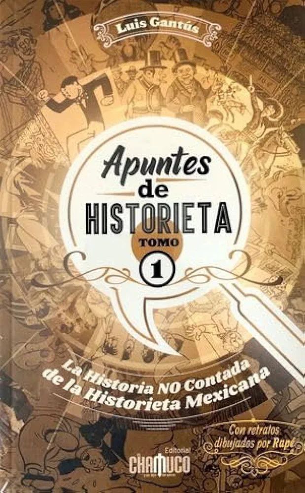 Portada ampliada de Apuntes de Historieta Tomo 1