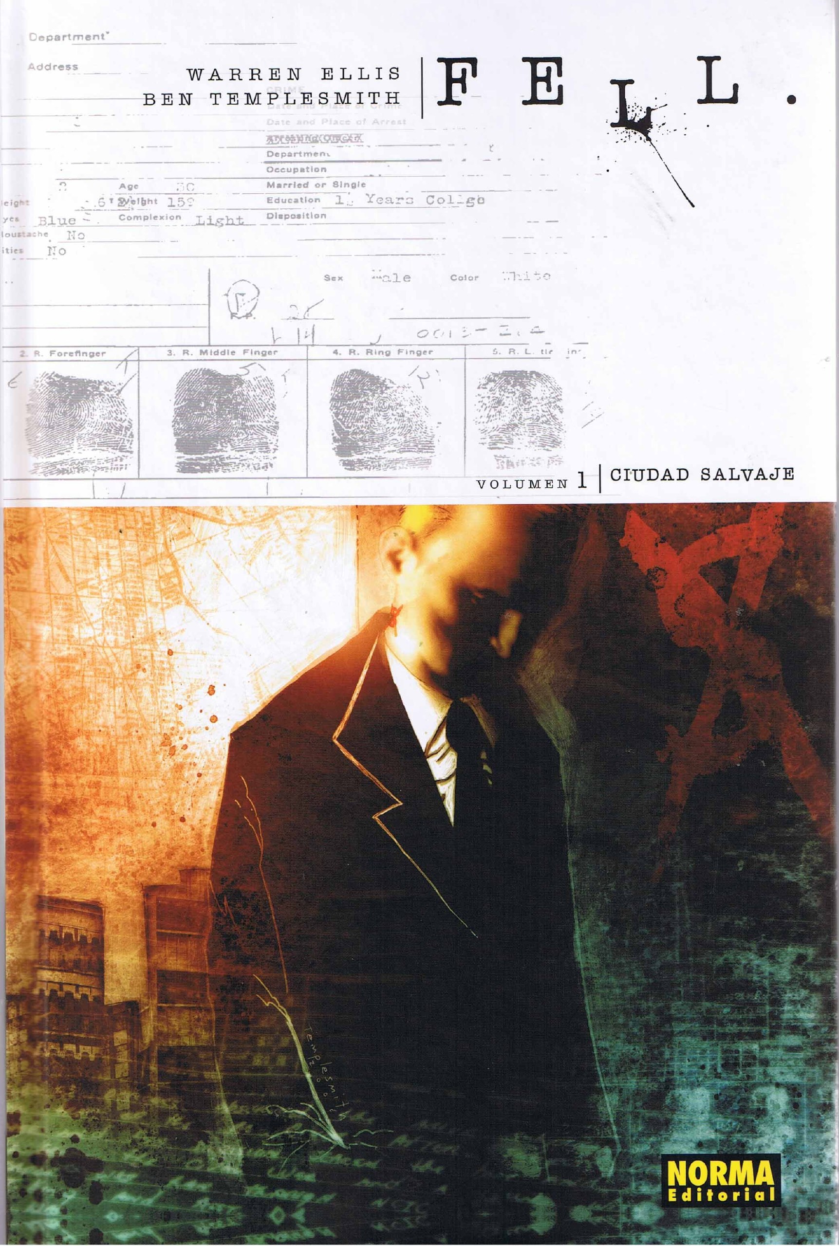 Portada ampliada de FELL.