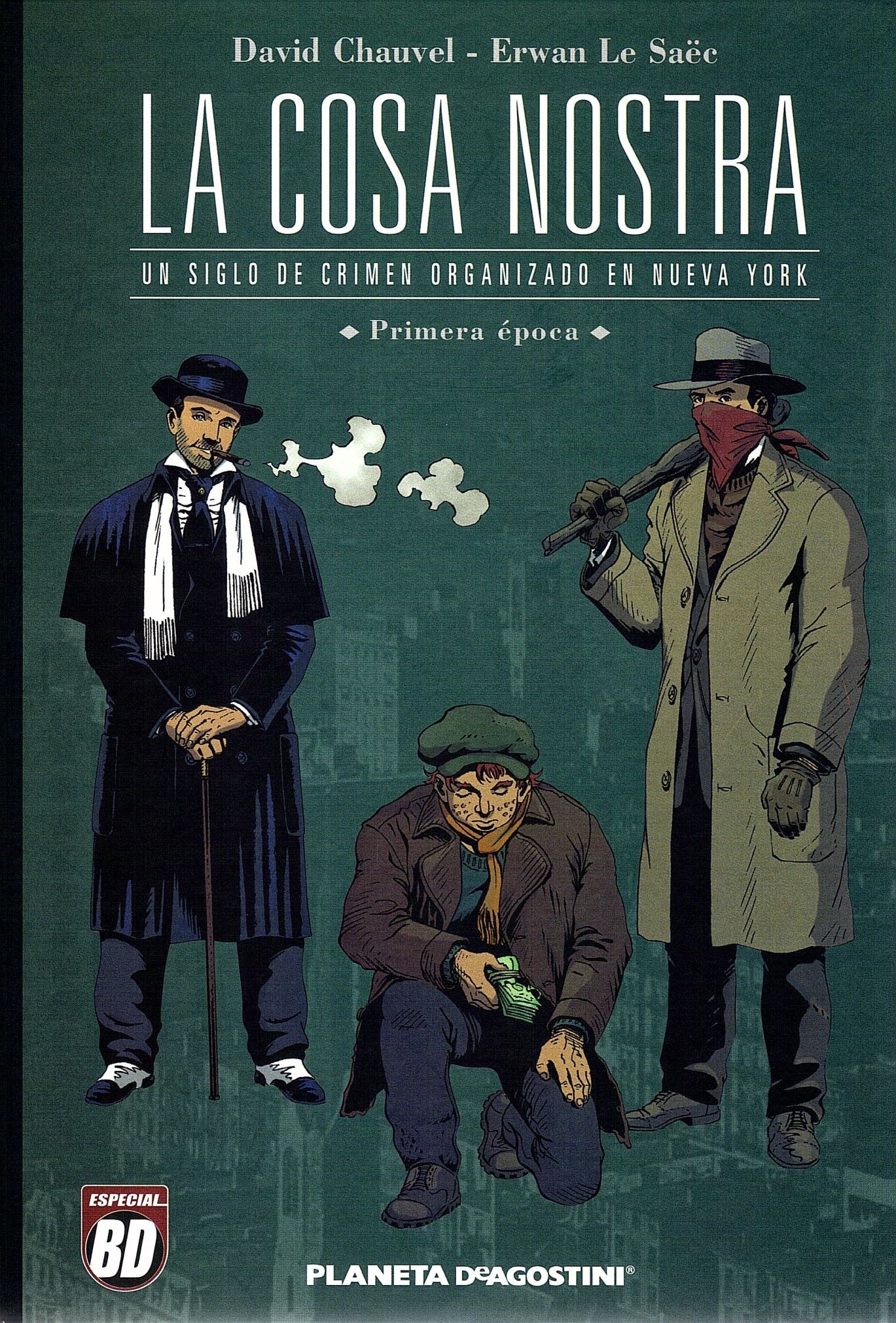Portada ampliada de LA COSA NOSTRA