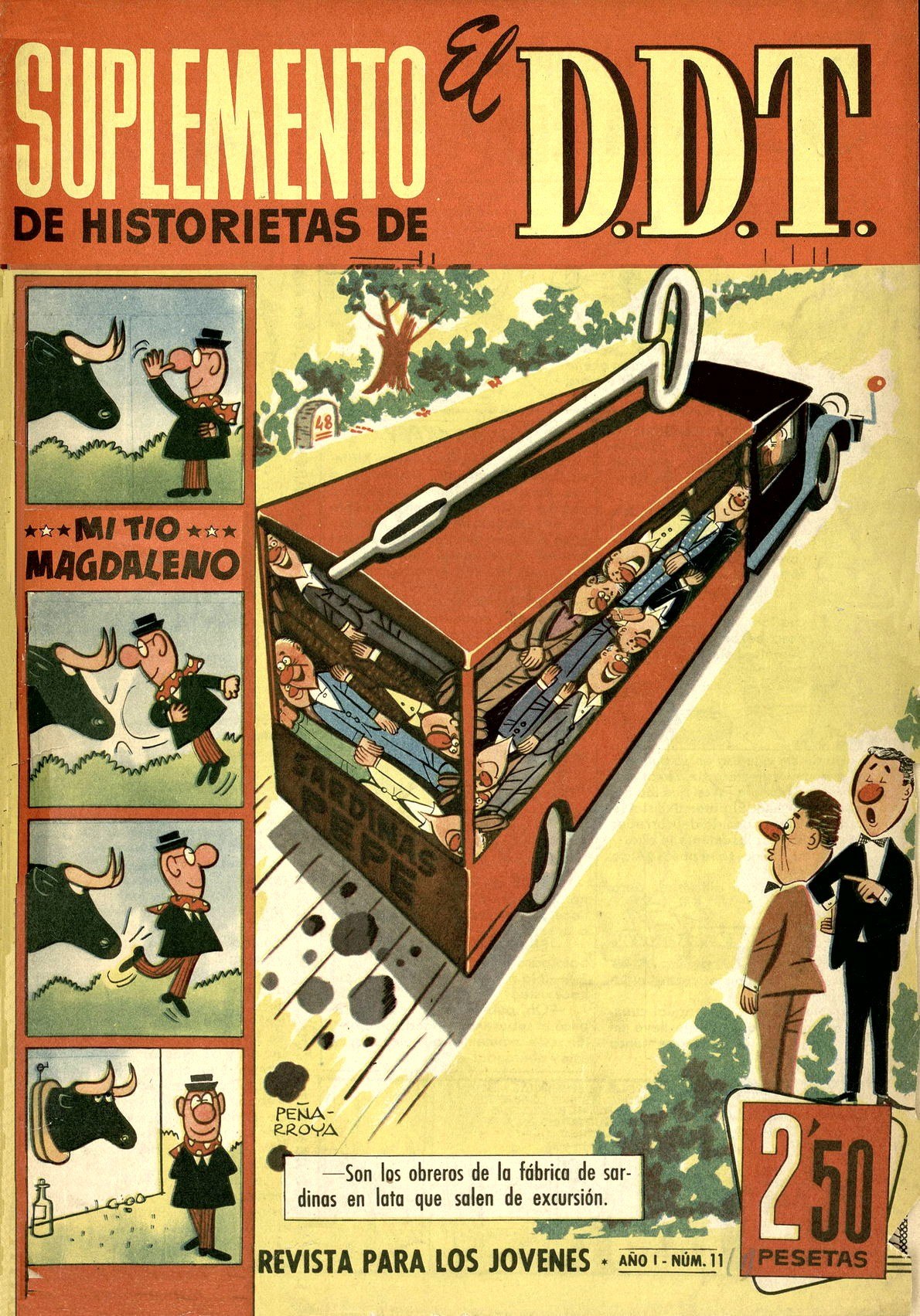 Portada ampliada de SUPLEMENTO El D.D.T.