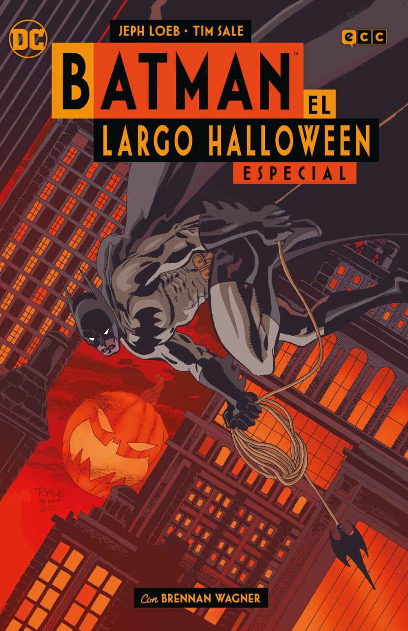 Portada ampliada de BATMAN EL LARGO HALLOWEEN ESPECIAL