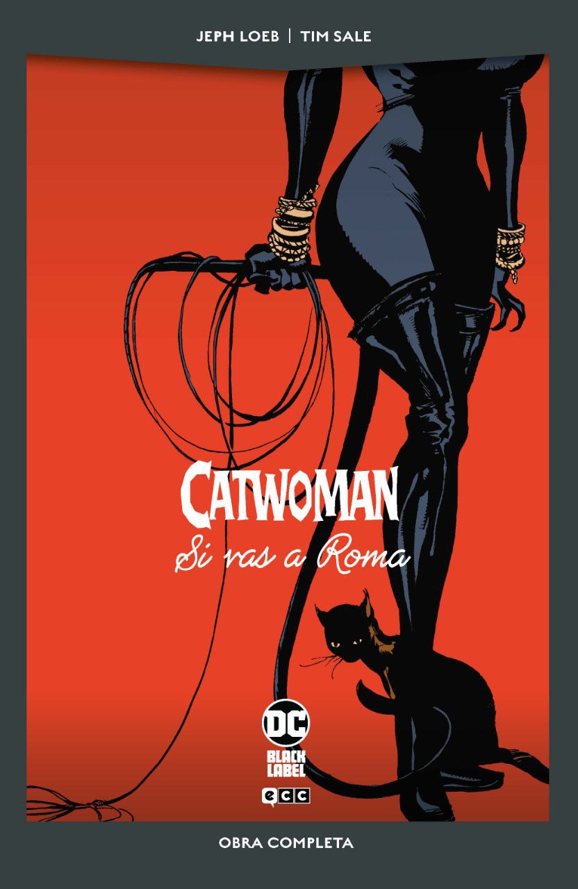 Portada ampliada de CATWOMAN Si vas a Roma