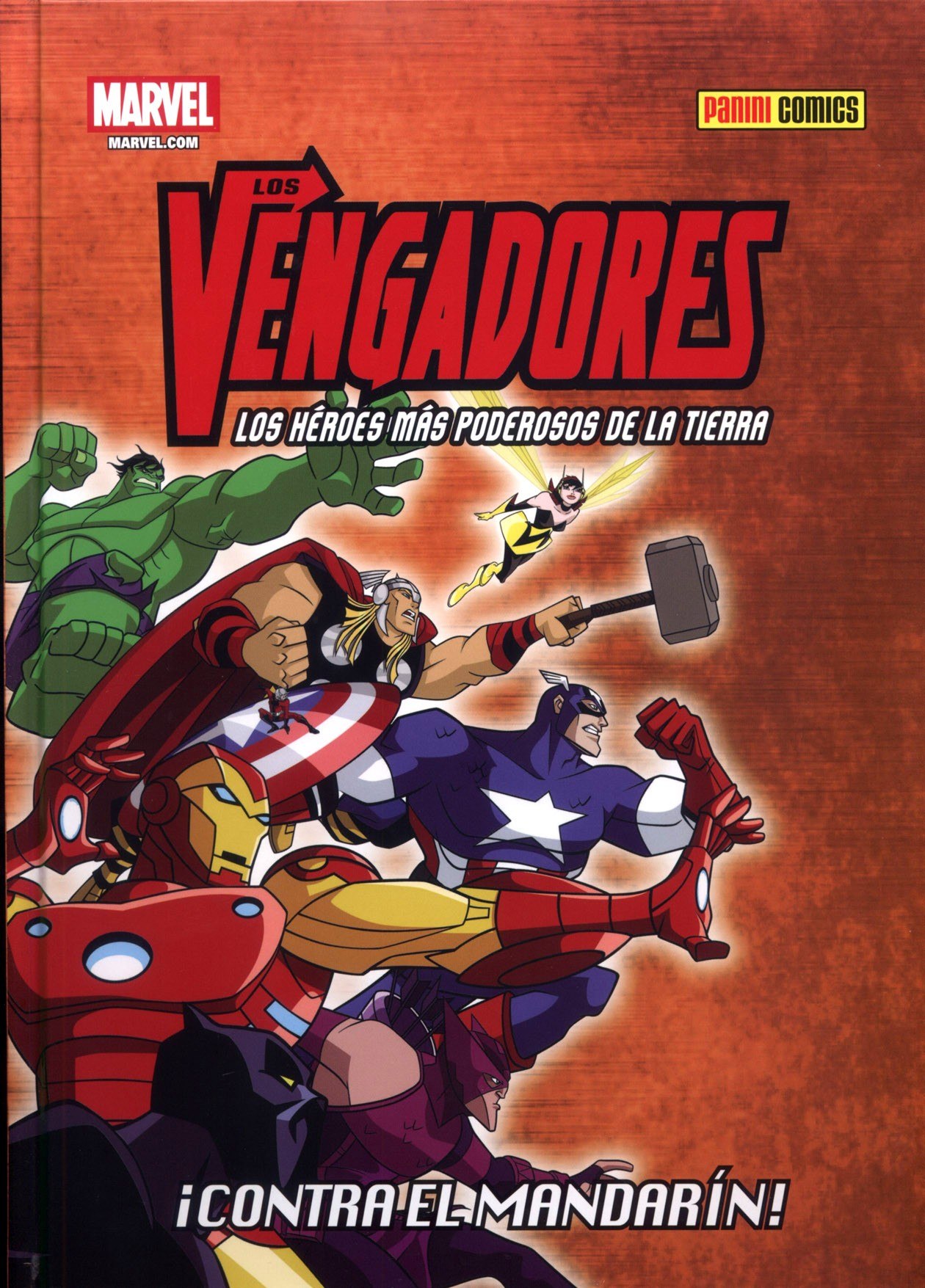 Portada ampliada de LOS VENGADORES