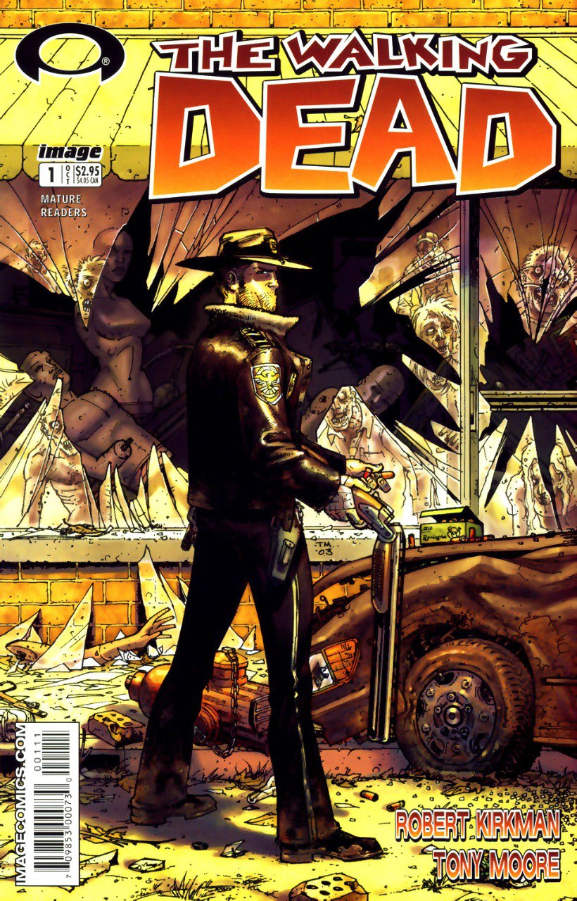 Portada ampliada de THE WALKING DEAD