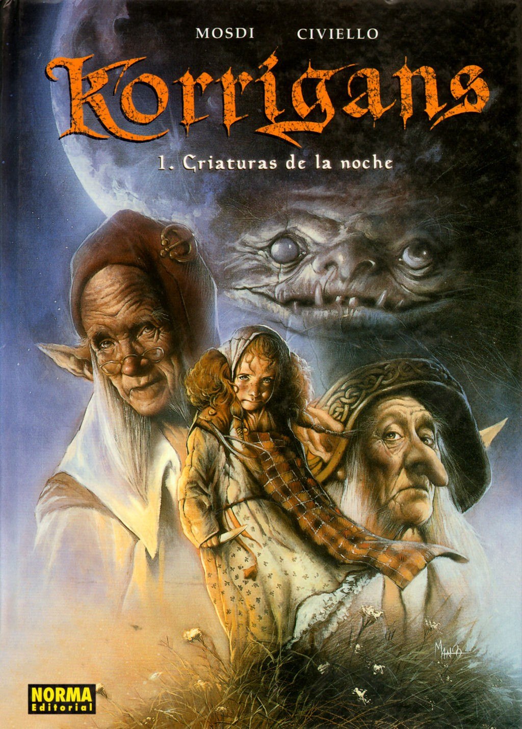 Portada ampliada de Korrigans