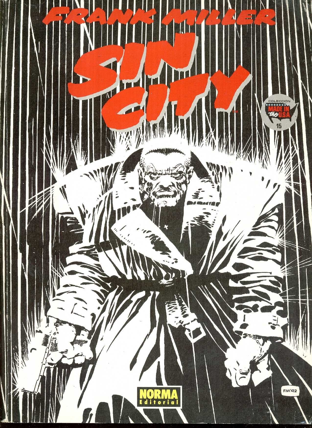Portada ampliada de SIN CITY