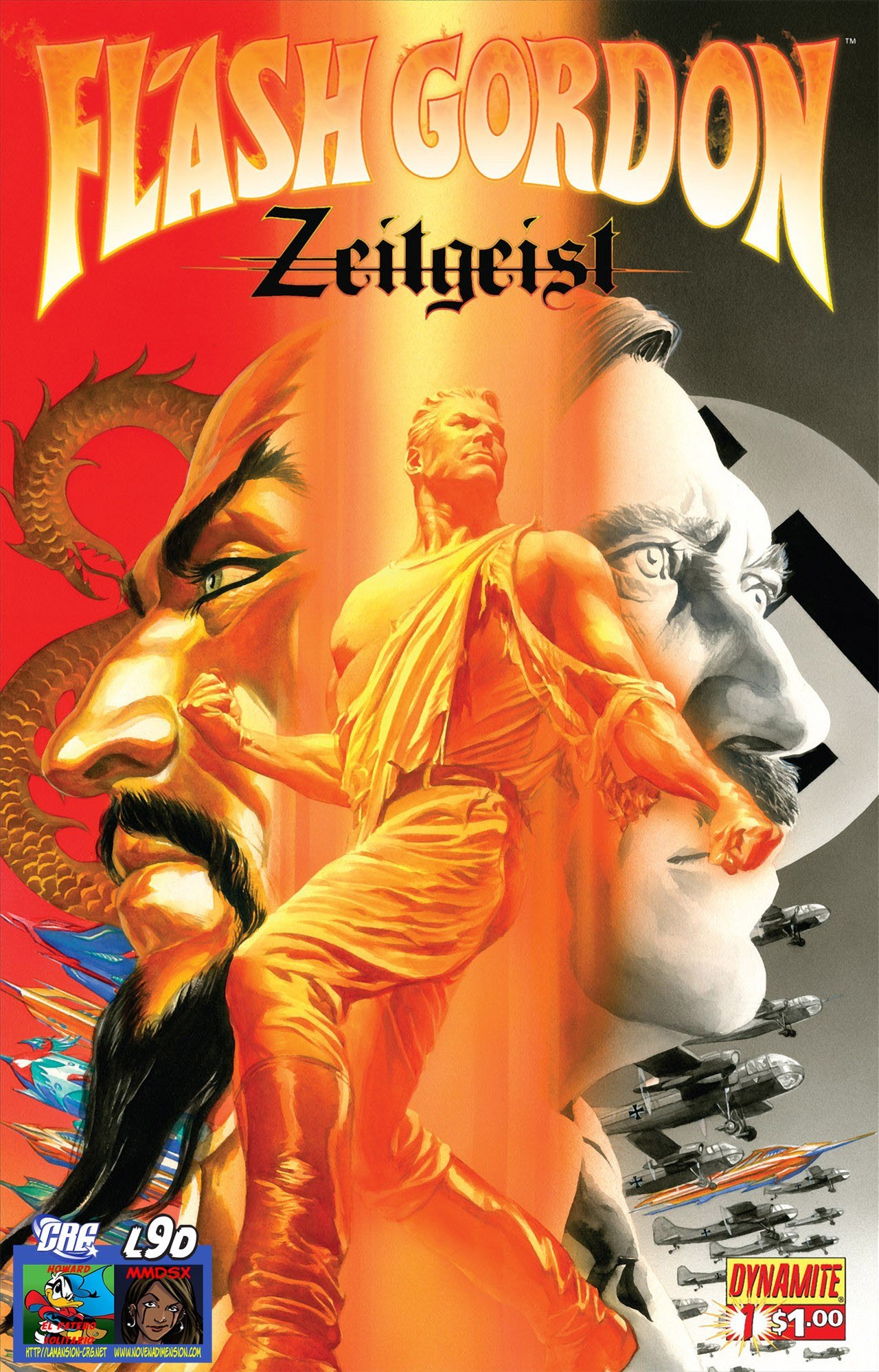 Portada ampliada de FLASH GORDON Zeitgeist