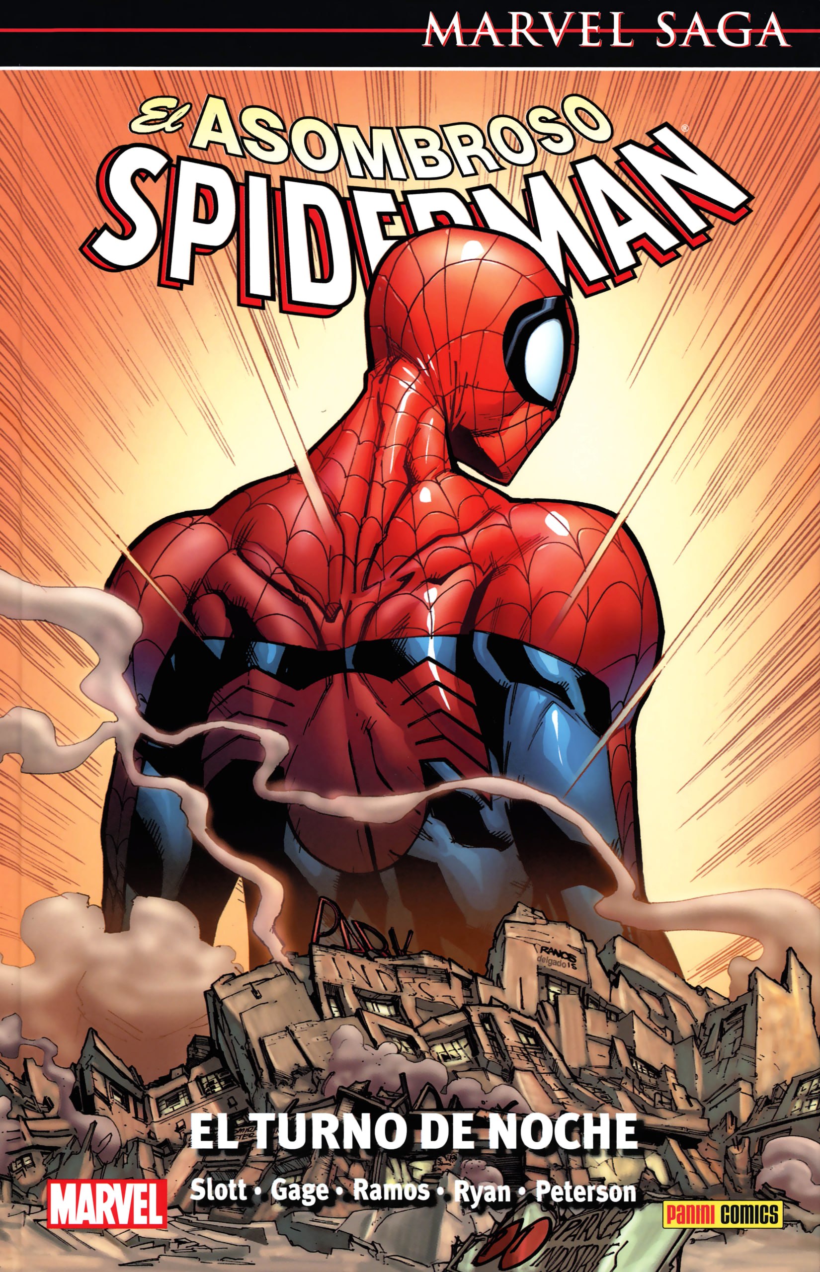 Portada ampliada de El Asombroso Spiderman