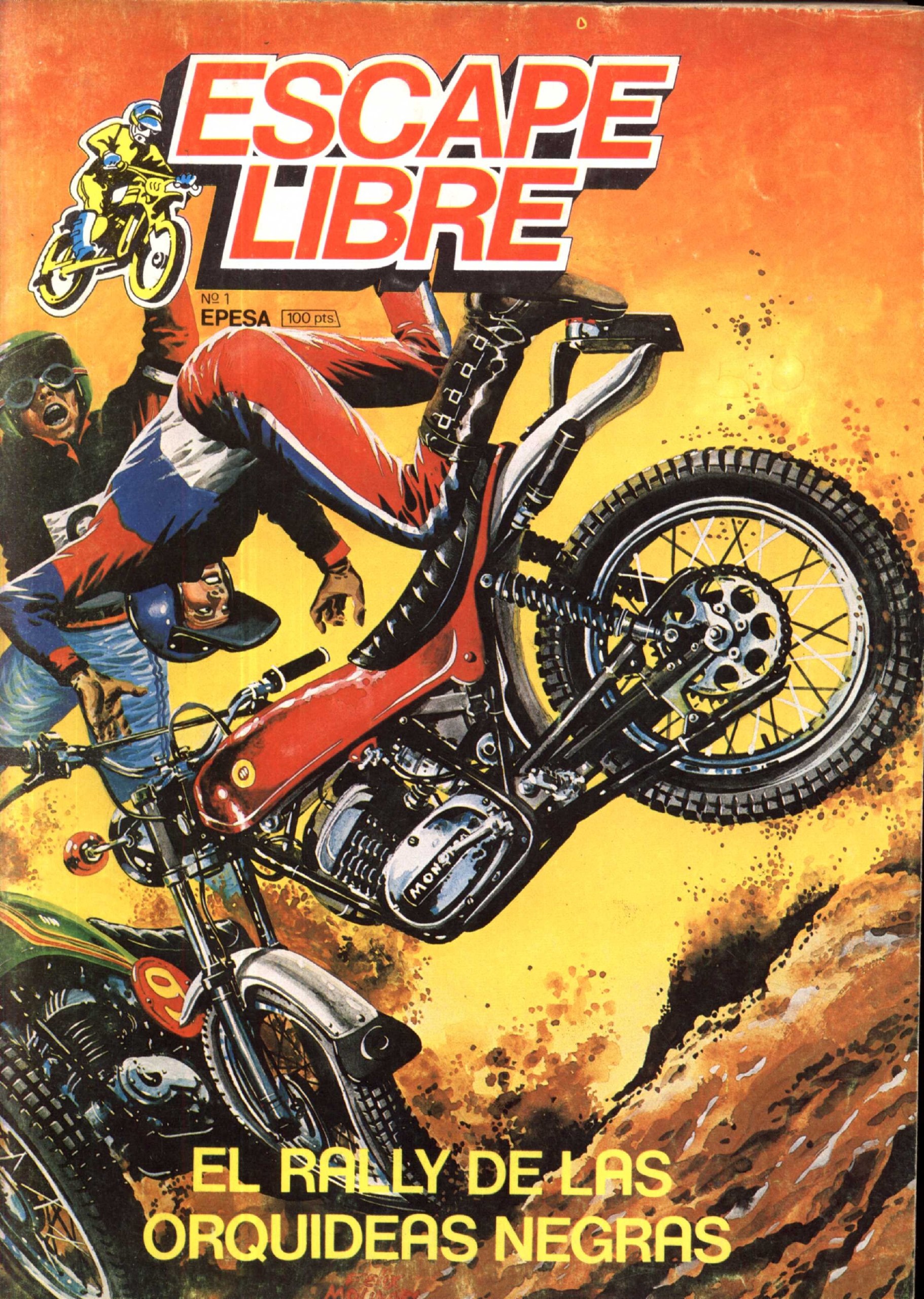 Portada ampliada de ESCAPE LIBRE