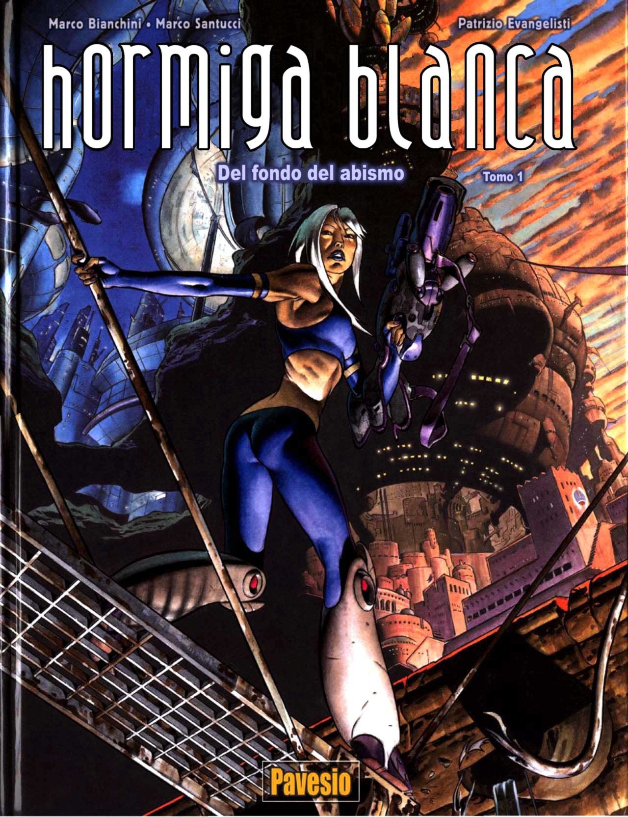 Portada ampliada de hormiga blanca Del fondo del abismo