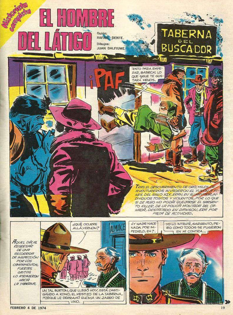 Portada ampliada de EL HOMBRE DEL LÁTIGO