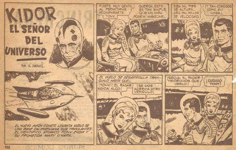 Portada ampliada de KIDOR EL SEÑOR DEL UNIVERSO