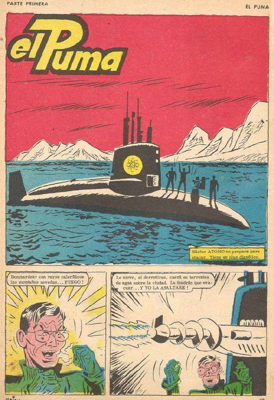 Portada ampliada de el Puma