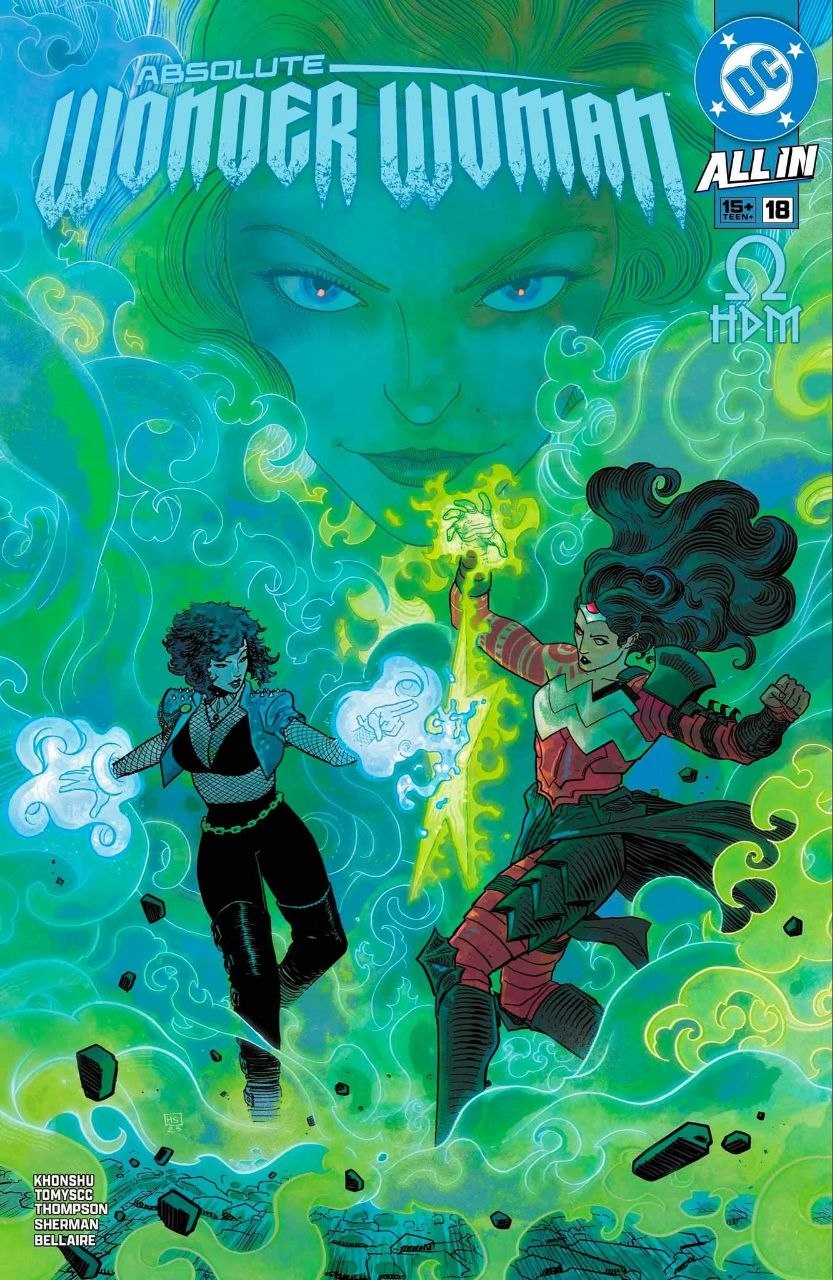 Portada ampliada de Absolute Wonder Woman