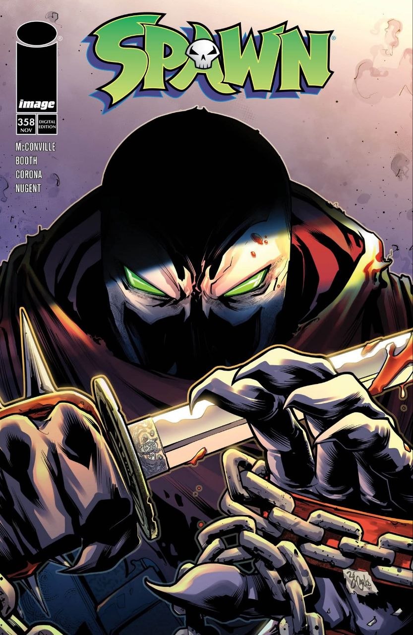 Portada ampliada de SPAWN