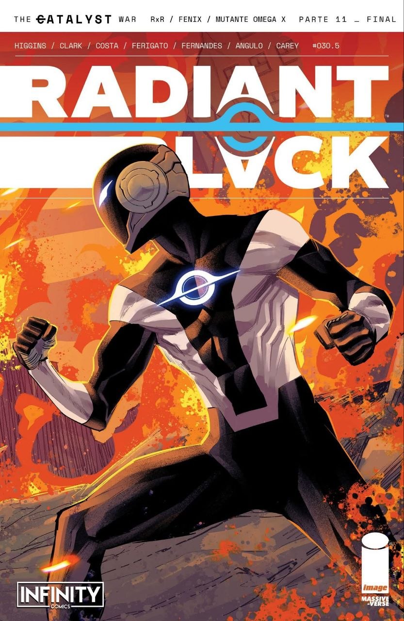 Portada ampliada de RADIANT BLACK